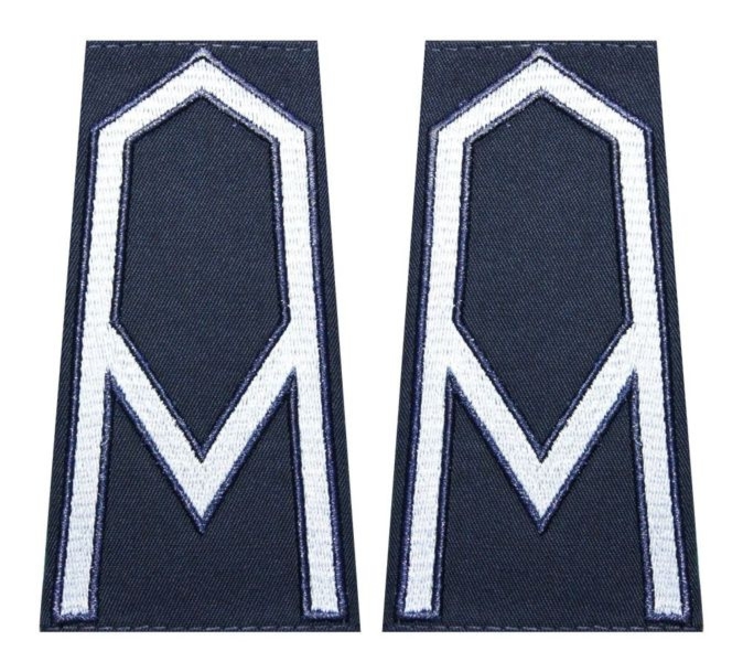 Pagony (pochewki) do swetra Służby Więziennej - sierżant