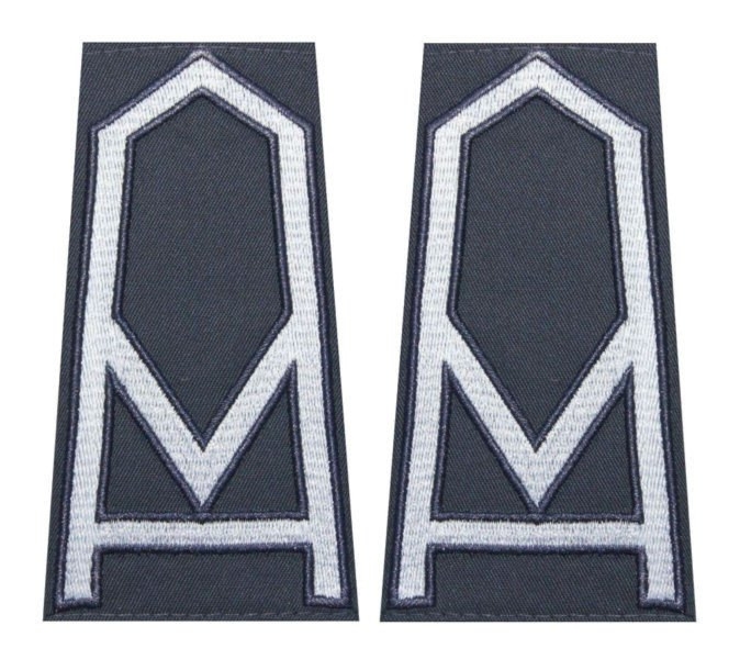 Pagony (pochewki) do kurtki całorocznej Służby Więziennej - sierżant sztabowy