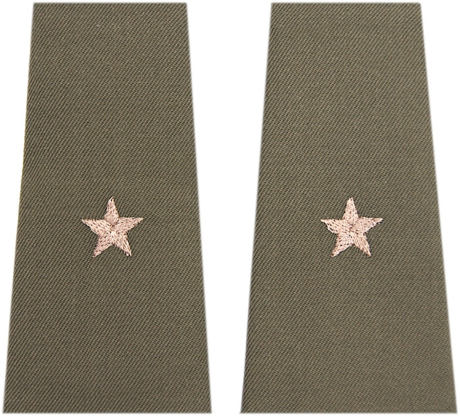 Pochewki khaki - podporucznik kawalerii ochotniczej