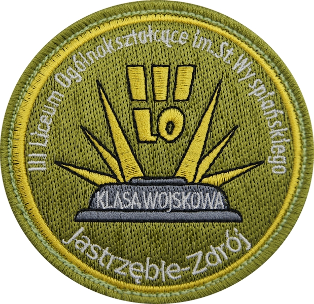 Emblemat III LO w Jastrzębiu Zdroju - KLASA WOJSKOWA