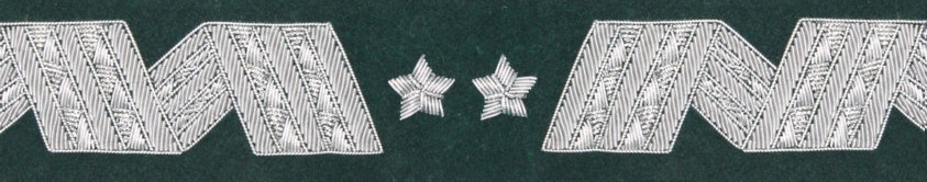 Otok generalski, zielony do rogatywki Wojska Polskiego - generał dywizji