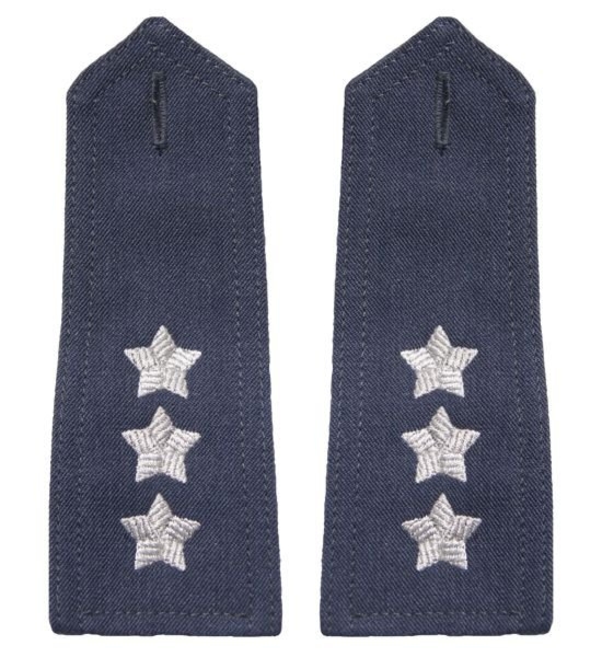 Pagony do wiatrówki letniej (olimpijki) Służby Więziennej - porucznik