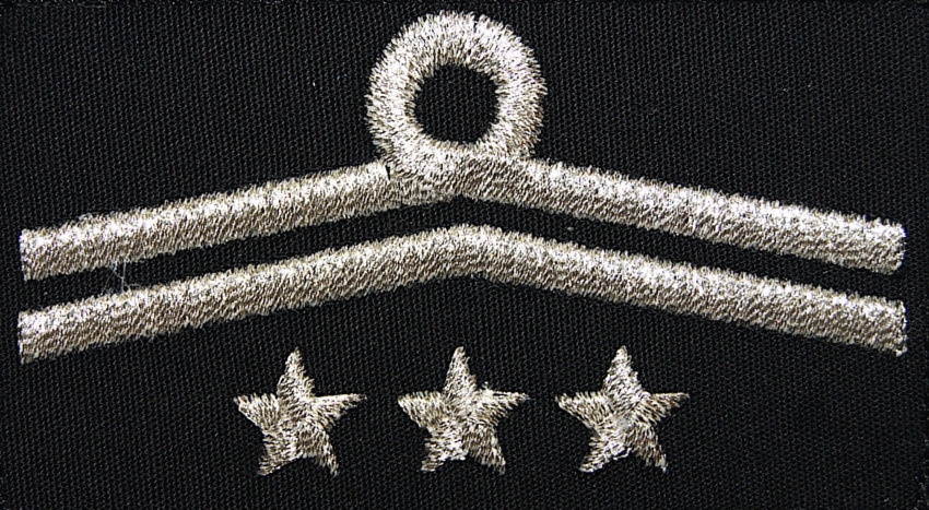 Dystynkcja do ubrania koszarowego - OSP Oddział Gminny - wiceprezes zarządu, komendant gminny