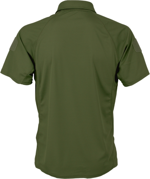 Koszulka polo poliestrowa - oliwkowa