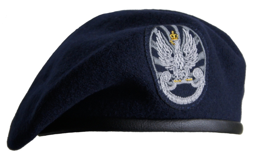 Beret granatowy KM