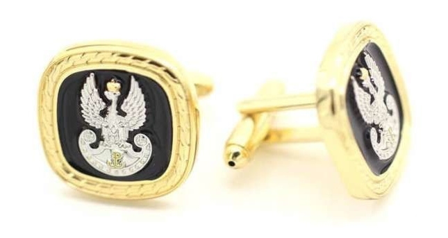 Komplet spinek do mankietów - Wojska Obrony Terytorialnej