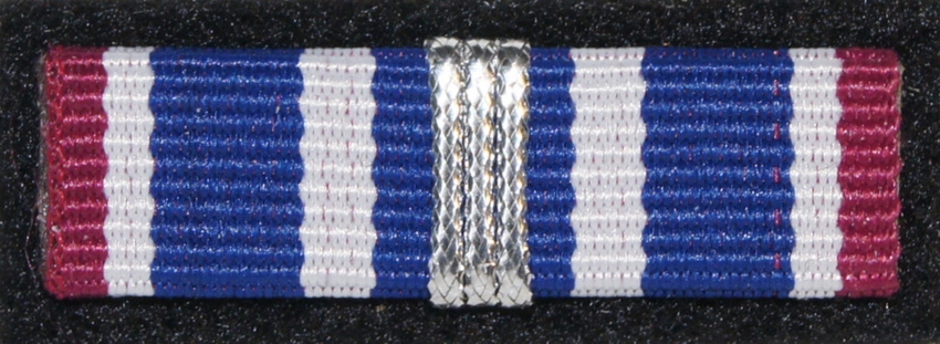 Baretka - Srebrna Odznaka za Zasługi w Pracy Penitencjarnej