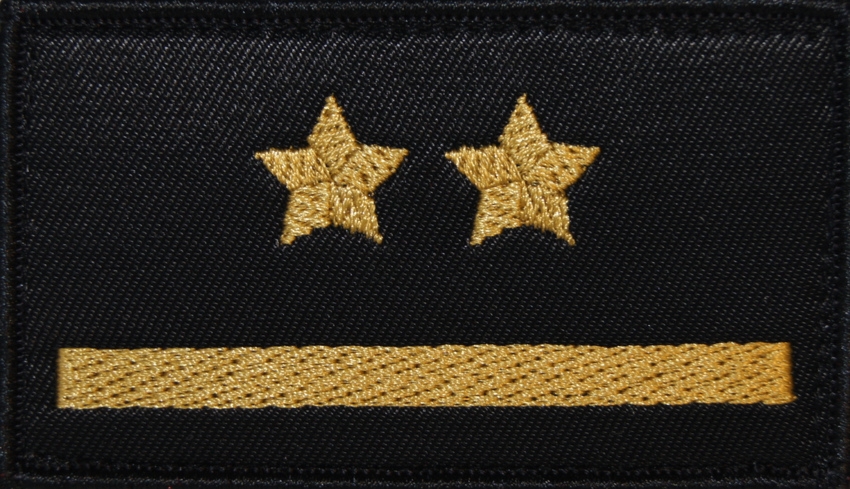 Dystynkcja do ubrania koszarowego - PSP - młodszy kapitan