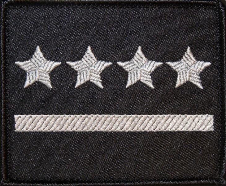 Dystynkcja na kurtkę wyjściową Sił Powietrznych - kapitan