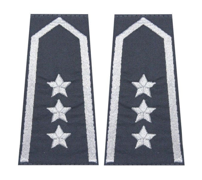 Pagony (pochewki) do kurtki całorocznej Służby Więziennej - chorąży sztabowy