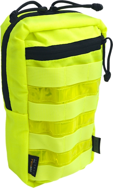 Organizer, panel administracyjny pionowy - Hi-Viz + żółty odblask 3x5