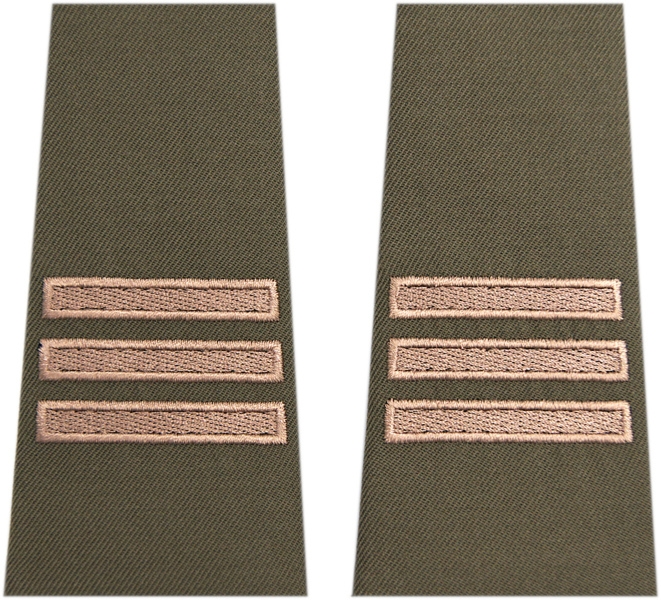 Pochewki khaki - plutonowy kawalerii ochotniczej