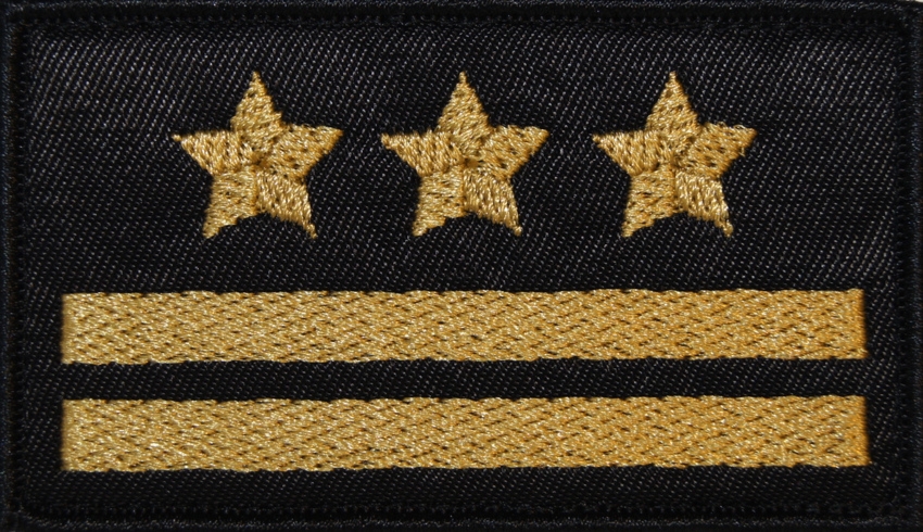 Dystynkcja do ubrania koszarowego - PSP - starszy brygadier