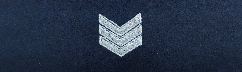 Otok do czapki wyjściowej Policji - sierżant sztabowy