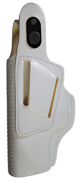 Kabura, Futerał skórzany do P99 Walther - biała WRD