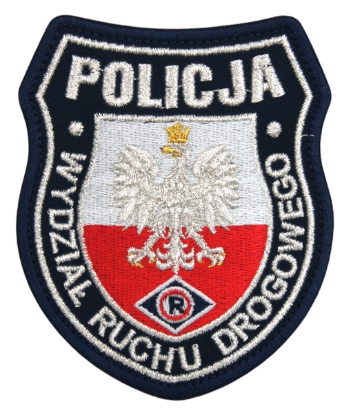 Emblemat Policji - Wydział Ruchu Drogowego (orzeł)
