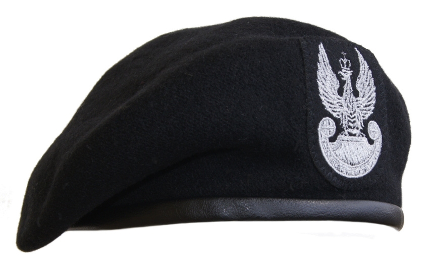 Beret WP (tłoczony) - czarny