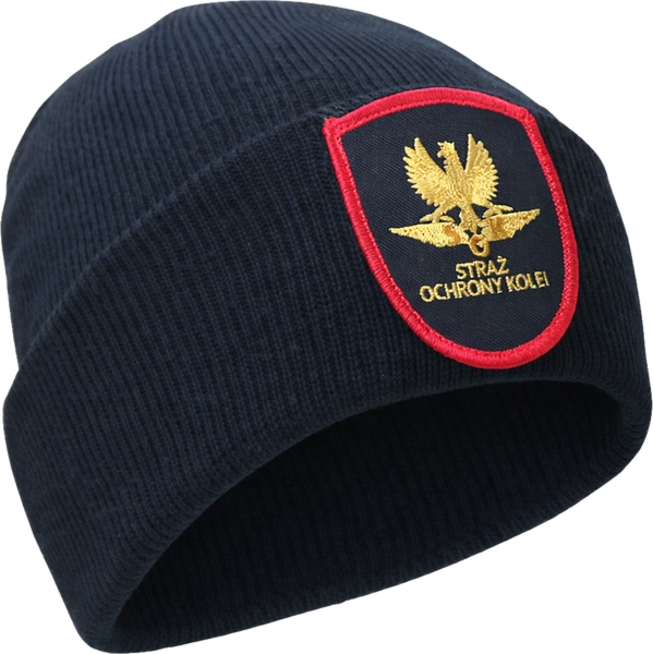 Czapka zimowa Straży Ochrony Kolei