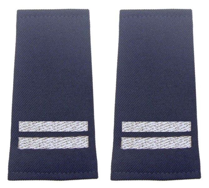 Pagony (pochewki) granatowe Policji - druga klasa