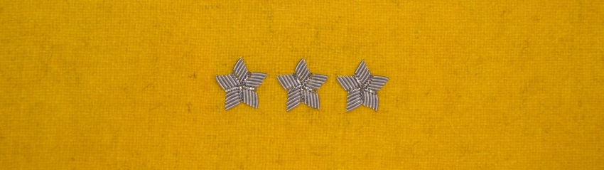 Otok żółty do rogatywki Wojska Polskiego - porucznik, pułkownik