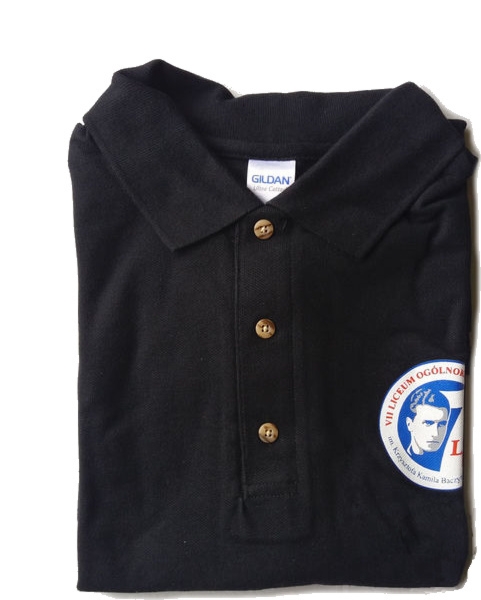 Koszulka polo VII LO w Szczecinie - klasa Bezpieczeństwo Publiczne - nadruk