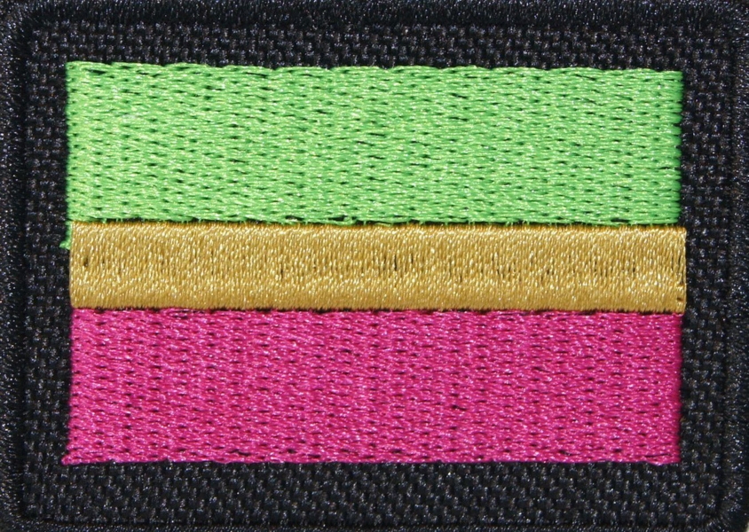 Flaga naramienna - 3 Pułk Strzelców Konnych - z rzepem