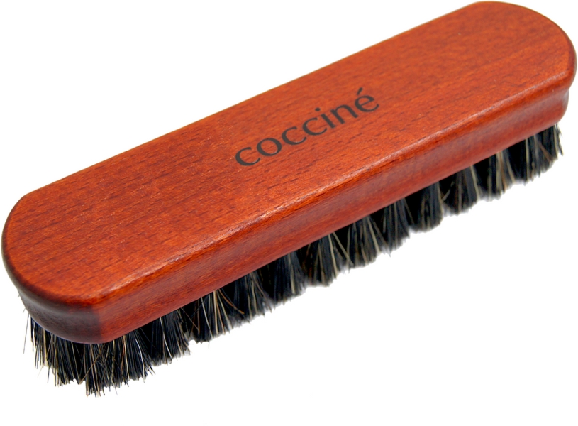 Szczotka do butów z końskiego włosia - duża, 16 cm