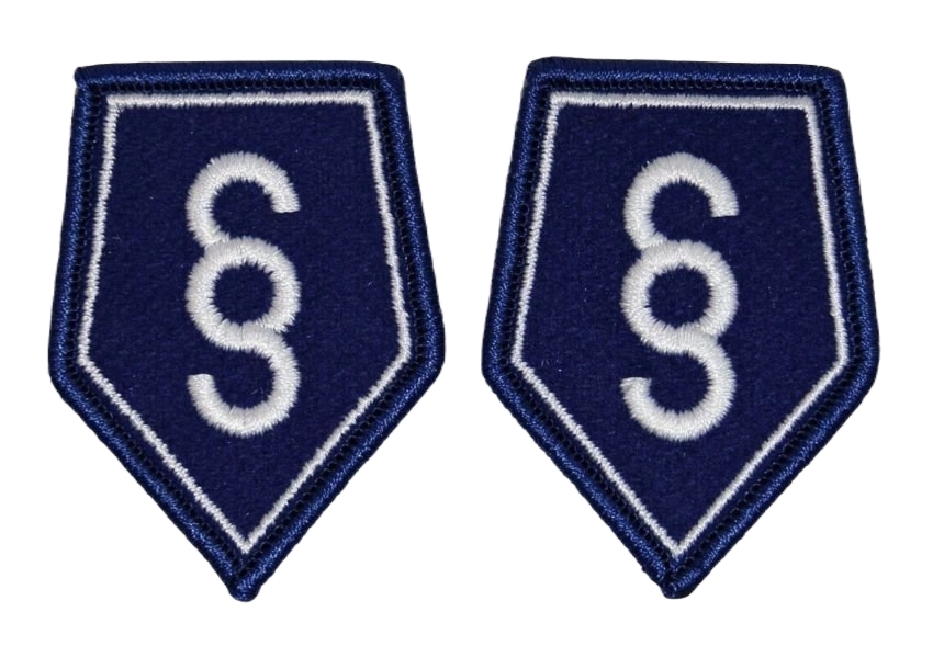 Patki Policji (korpusówki) - służba kryminalna