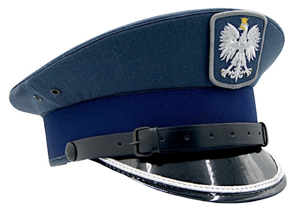 Czapka garnizonowa Służby Więziennej, wyjściowa - oficer młodszy