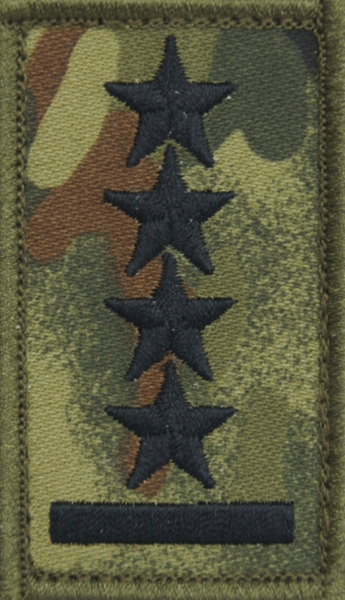 Stopień na koszulkę typu t-shirt Straży Granicznej - kapitan