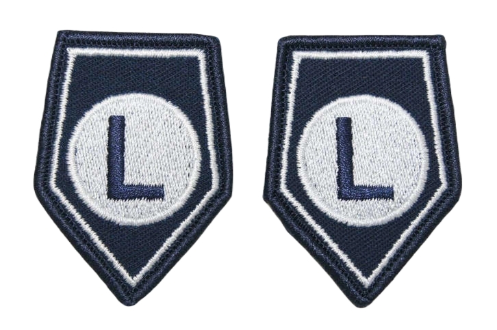 Patki Policji (korpusówki) - służba logistyczna