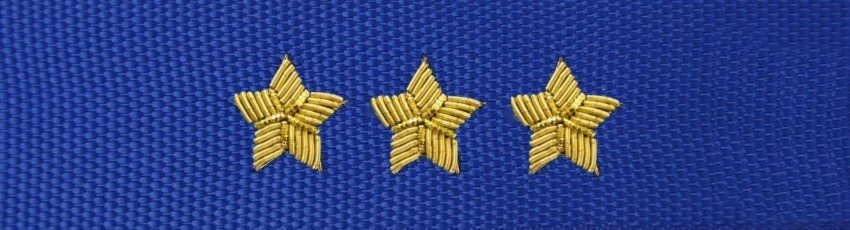 Otok do czapki garnizonowej PSP - aspirant sztabowy, kapitan, starszy brygadier (haft bajorkiem)