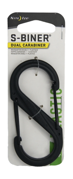 Karabińczyk Nite Ize - S-Biner 4 Plastic Gate - Czarny