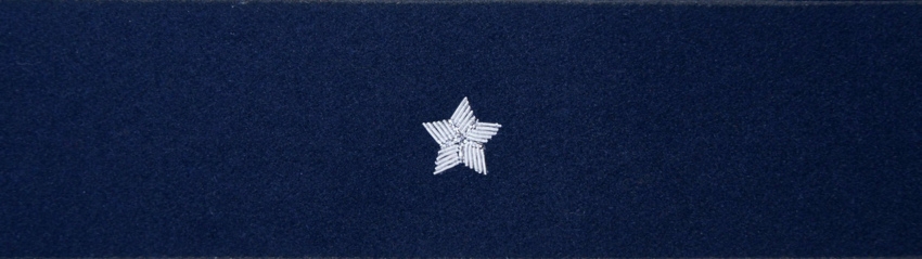 Otok granatowy do rogatywki Wojska Polskiego - chorąży, major