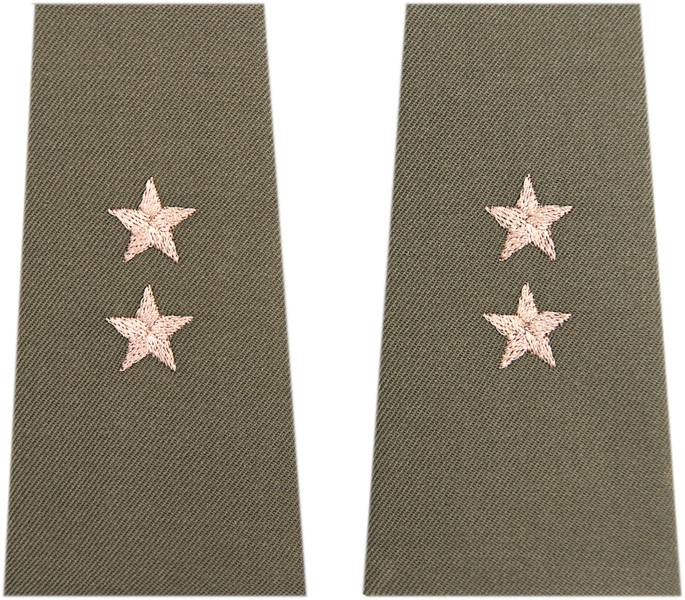 Pochewki khaki - porucznik kawalerii ochotniczej