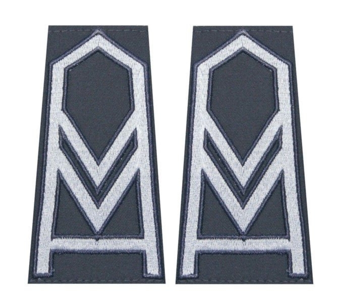 Pagony (pochewki) do kurtki całorocznej Służby Więziennej - starszy sierżant sztabowy