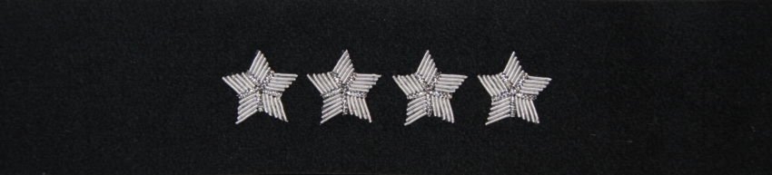 Otok do czapki garnizonowej Sił Powietrznych - starszy chorąży sztabowy, kapitan (haft bajorkiem)