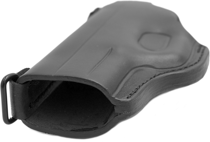 Kabura, Futerał skórzany do P99 Walther - czarna, lewa