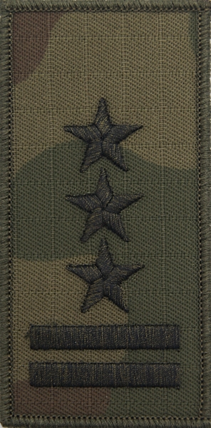 Oznaka stopnia do umundurowania polowego (mała) - pułkownik