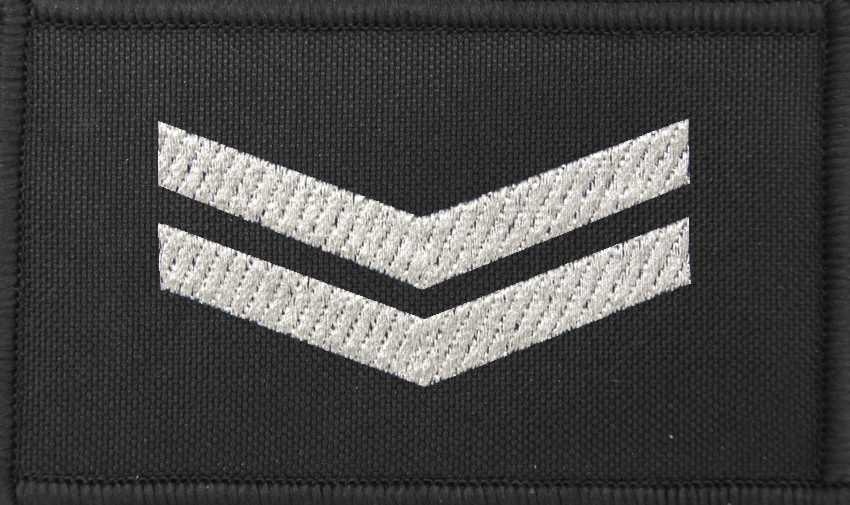 Dystynkcja czarna Policji, mała - starszy sierżant