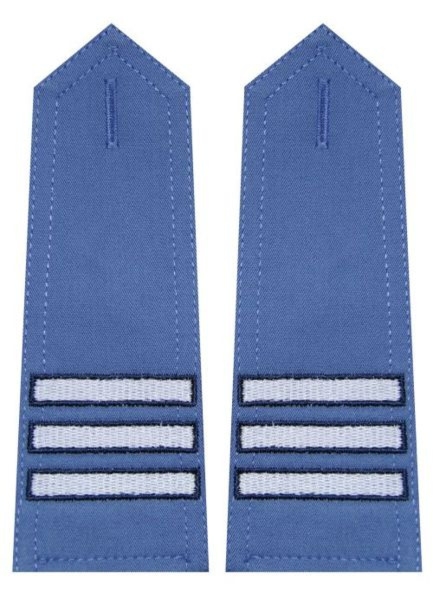 Pagony niebieskie do koszuli Służby Więziennej - starszy kapral