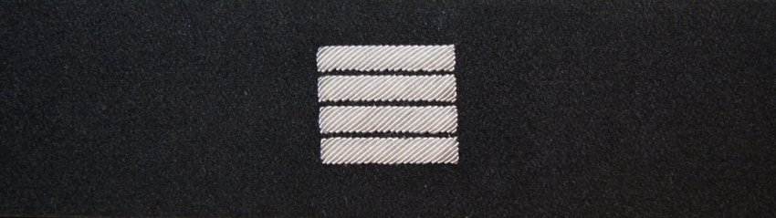 Otok czarny do rogatywki Wojska Polskiego - plutonowy