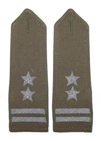 Pagony khaki do koszulo-bluzy Wojska Polskiego - podpułkownik