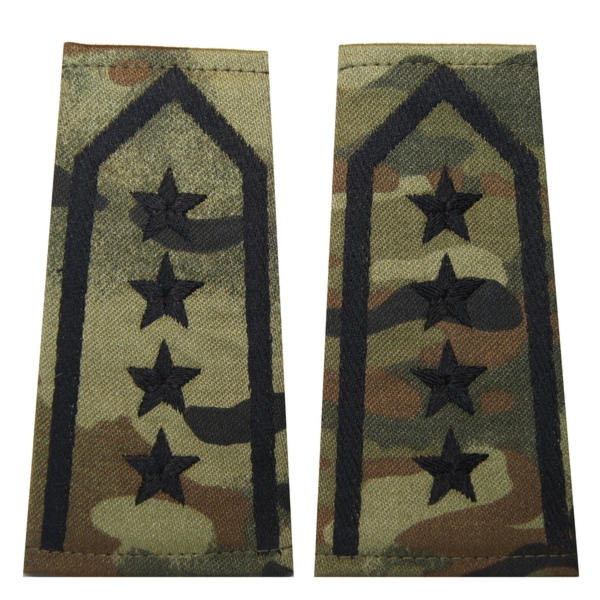 Pagony (pochewki) polowe - wzór SG14 - starszy chorąży sztabowy