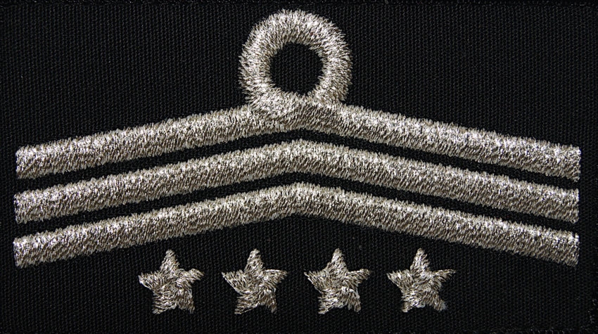 Dystynkcja do ubrania koszarowego OSP, Oddział Powiatowy - prezes