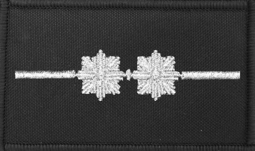 Dystynkcja czarna Policji, mała - aspirant