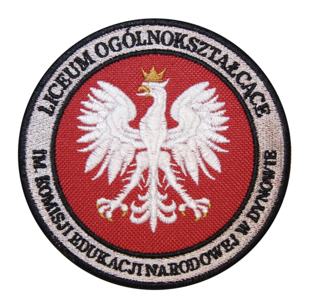 Emblemat szkolny LO im. KEN w Dynowie