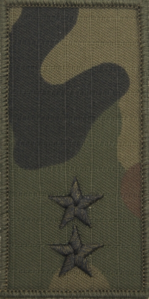 Oznaka stopnia do umundurowania polowego (mała) - starszy chorąży
