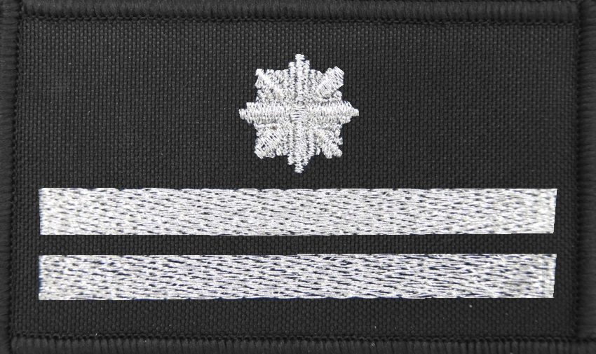 Dystynkcja czarna Policji, mała - podinspektor