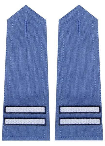 Pagony niebieskie do koszuli Służby Więziennej - kapral